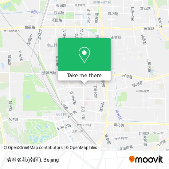 清澄名苑(南区) map