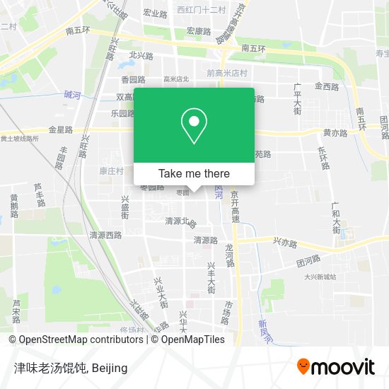 津味老汤馄饨 map