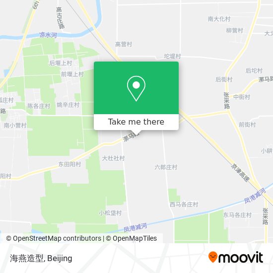 海燕造型 map