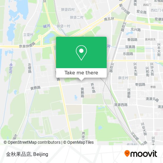 金秋果品店 map
