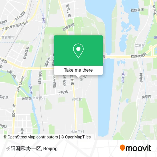 长阳国际城-一区 map