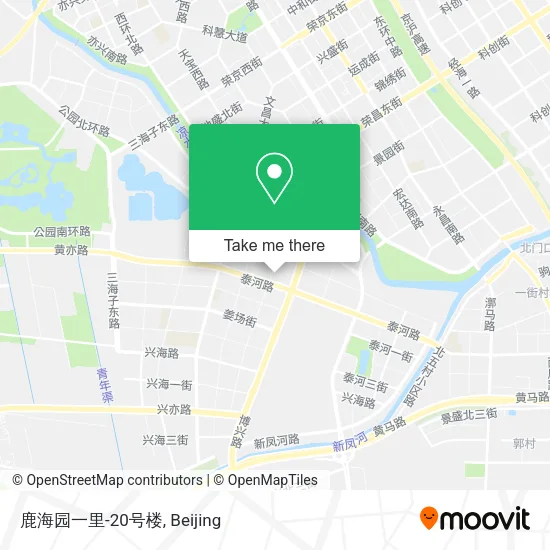 鹿海园一里-20号楼 map