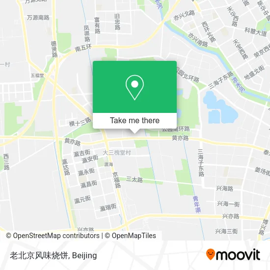 老北京风味烧饼 map