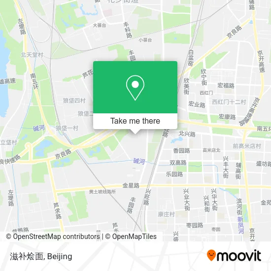 滋补烩面 map