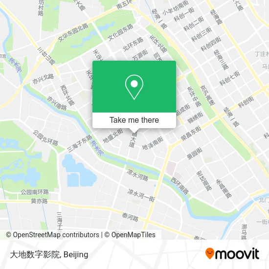 大地数字影院 map