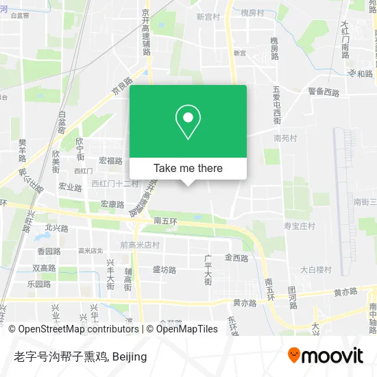 老字号沟帮子熏鸡 map