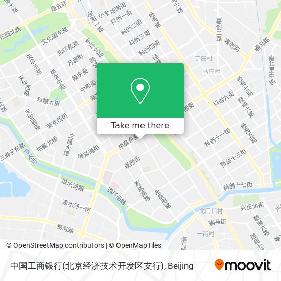 中国工商银行(北京经济技术开发区支行) map