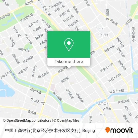 中国工商银行(北京经济技术开发区支行) map