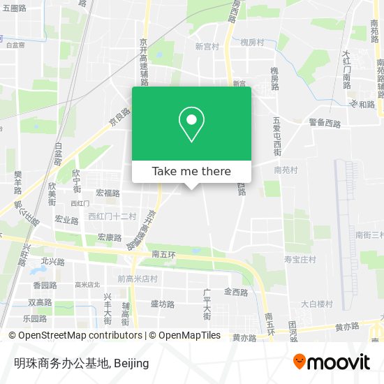 明珠商务办公基地 map
