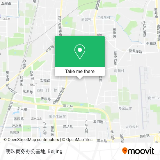 明珠商务办公基地 map