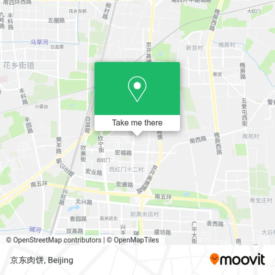 京东肉饼 map