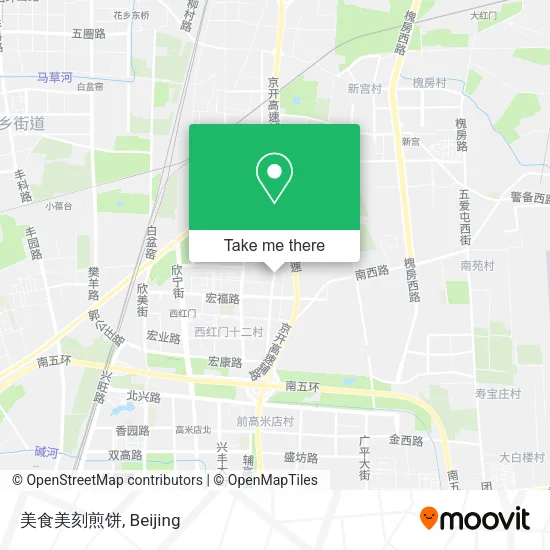 美食美刻煎饼 map