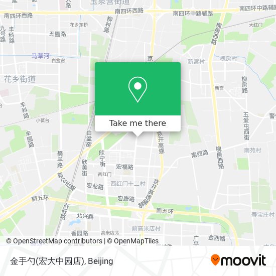 金手勺(宏大中园店) map