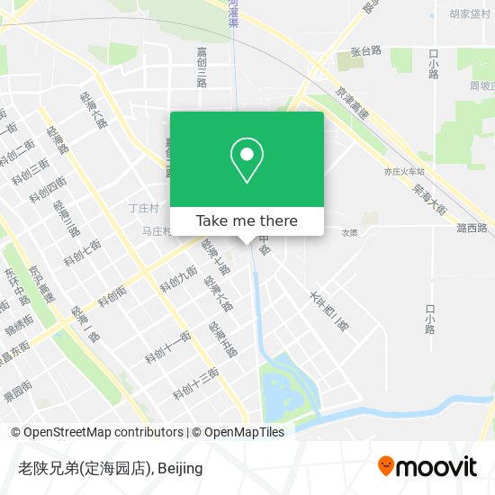 老陕兄弟(定海园店) map
