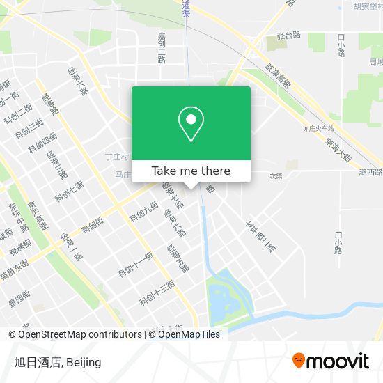 旭日酒店 map