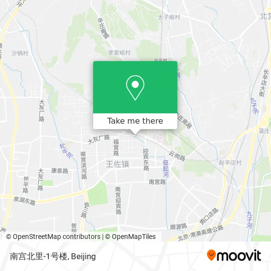 南宫北里-1号楼 map