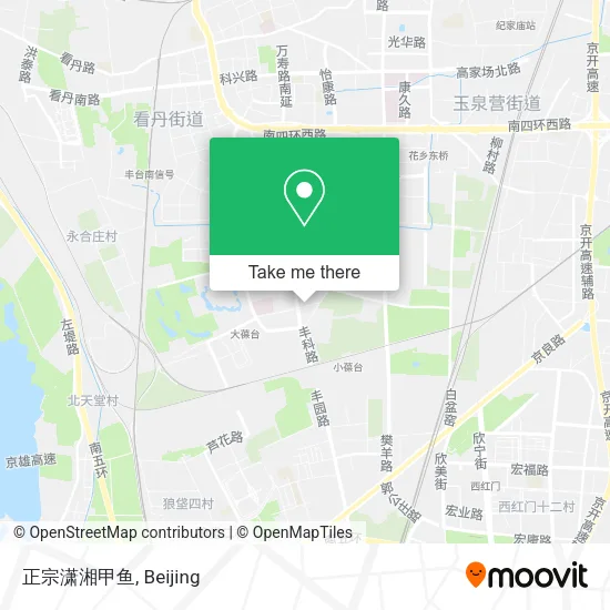 正宗潇湘甲鱼 map