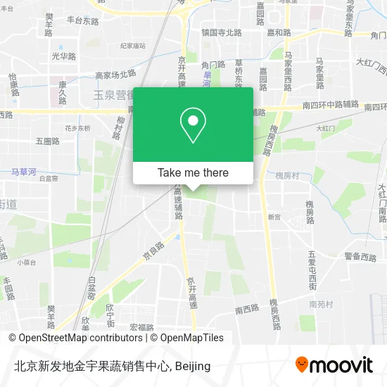 北京新发地金宇果蔬销售中心 map