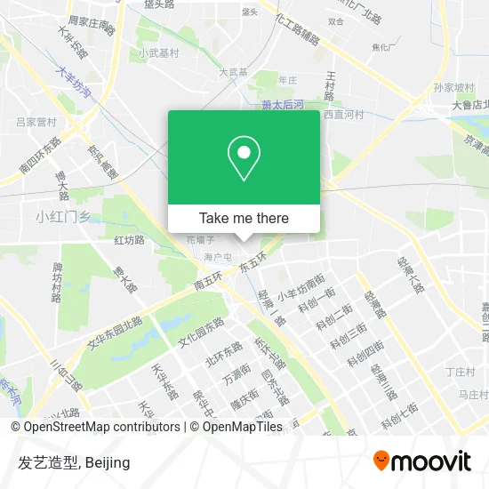 发艺造型 map