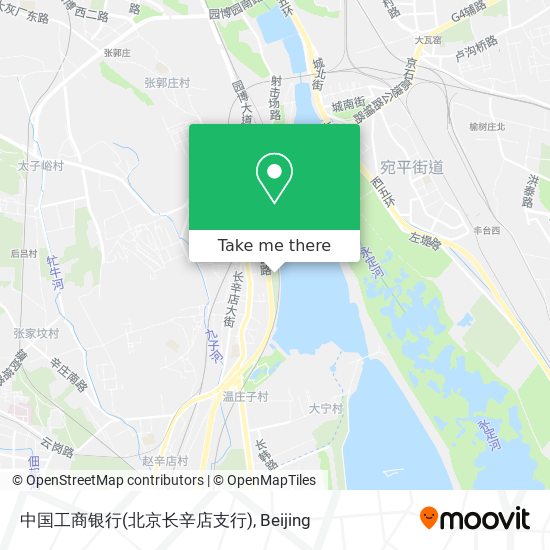 中国工商银行(北京长辛店支行) map