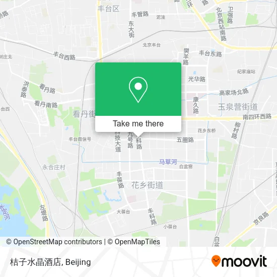 桔子水晶酒店 map