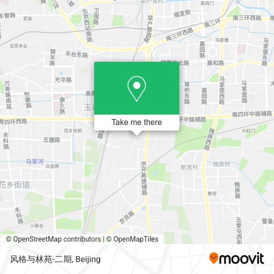 风格与林苑-二期 map