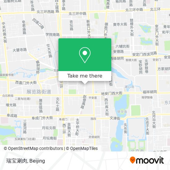 瑞宝涮肉 map