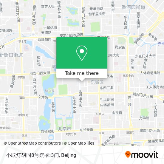 小取灯胡同8号院-西3门 map