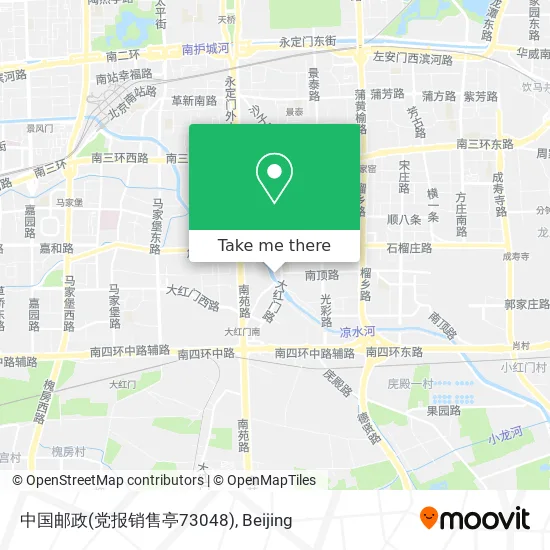 中国邮政(党报销售亭73048) map