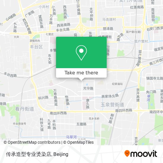 传承造型专业烫染店 map
