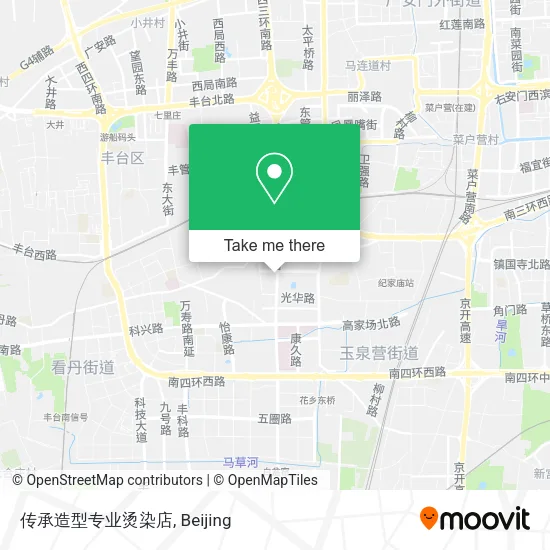 传承造型专业烫染店 map
