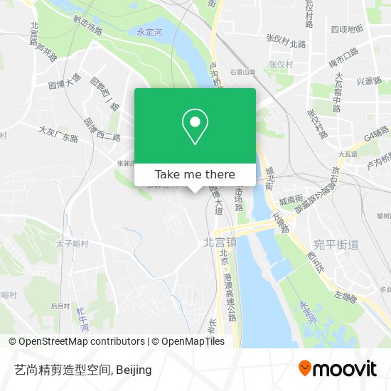 艺尚精剪造型空间 map