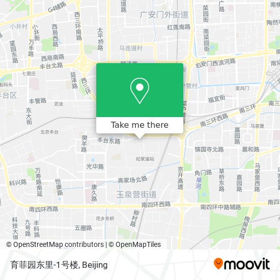 育菲园东里-1号楼 map