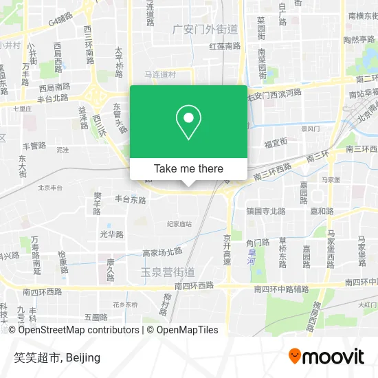 笑笑超市 map