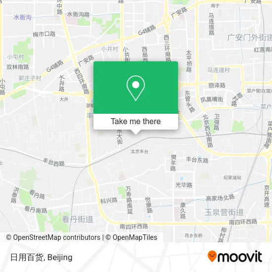 日用百货 map