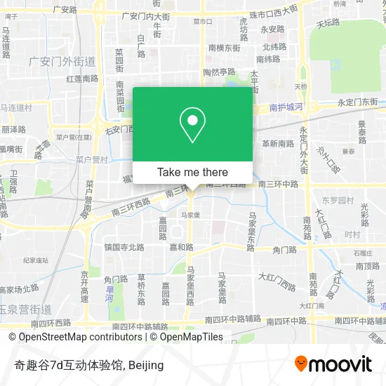 奇趣谷7d互动体验馆 map