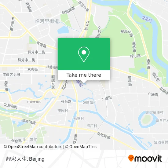 靓彩人生 map