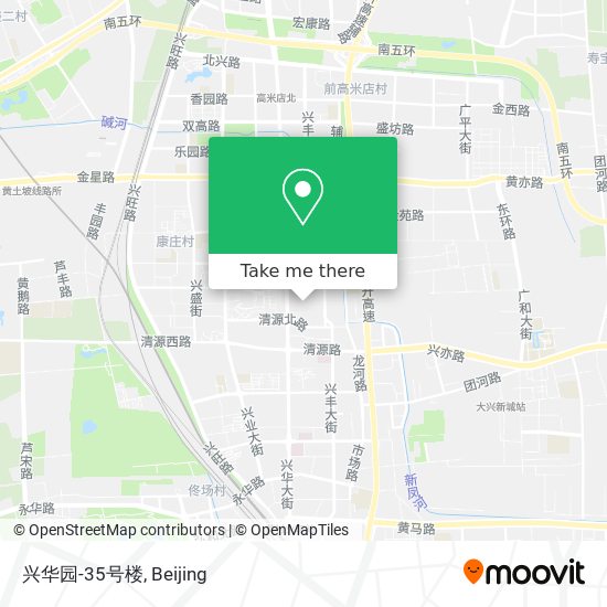兴华园-35号楼 map