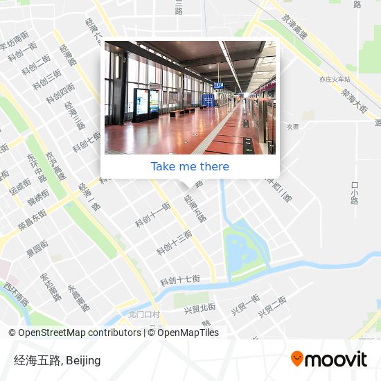 经海五路 map