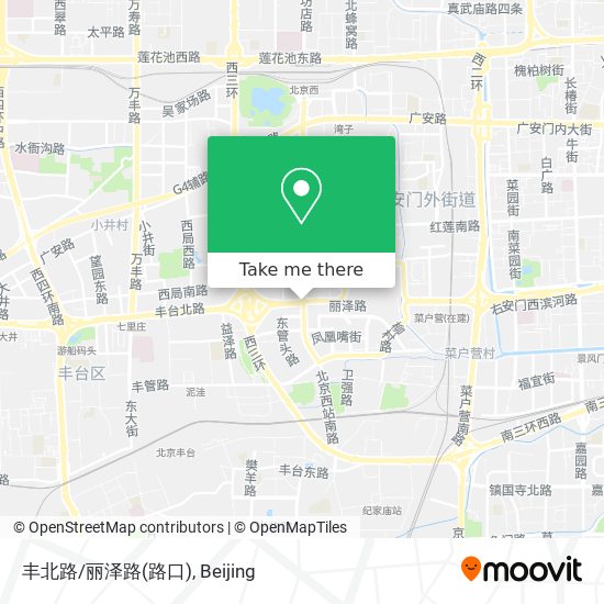 丰北路/丽泽路(路口) map