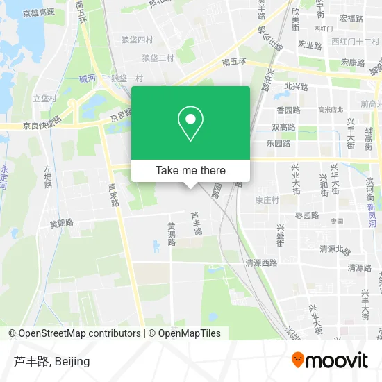 芦丰路 map