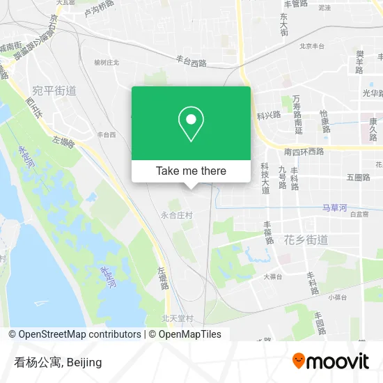 看杨公寓 map