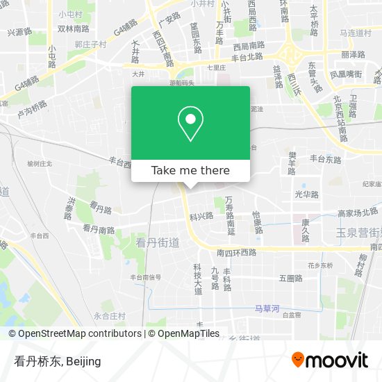 看丹桥东 map