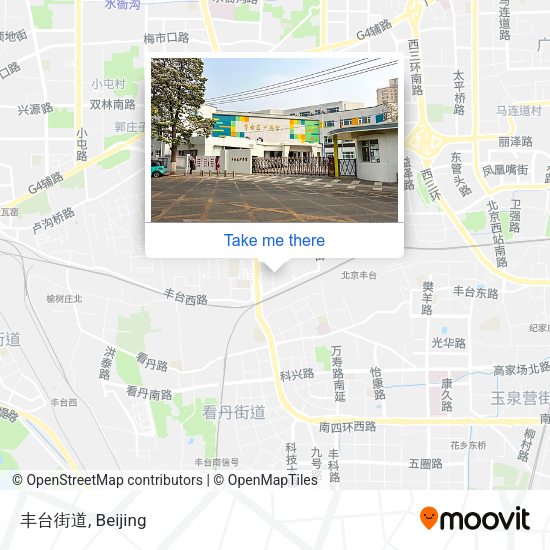 丰台街道 map