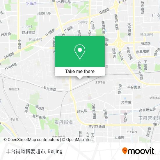 丰台街道博爱超市 map
