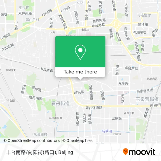 丰台南路/向阳街(路口) map