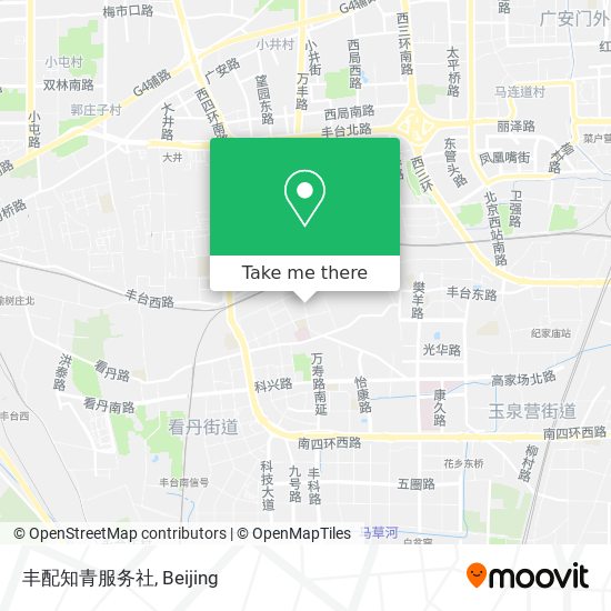 丰配知青服务社 map