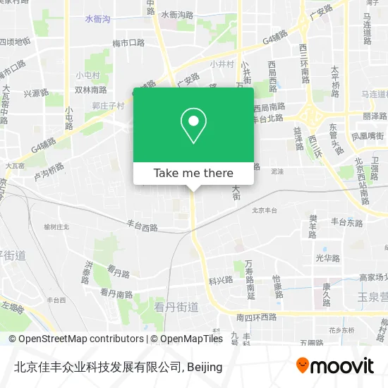 北京佳丰众业科技发展有限公司 map