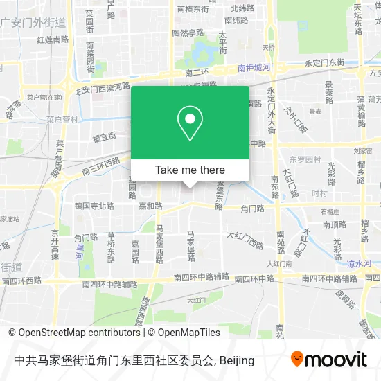 中共马家堡街道角门东里西社区委员会 map
