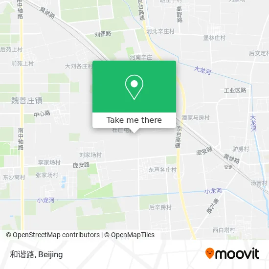 和谐路 map